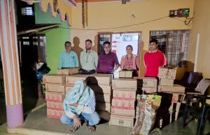 अवैध दारूसाठ्यावर उत्पादन शुल्क विभागाचा छापा: 5 लक्ष 16 हजारांचा मुद्देमाल जप्त