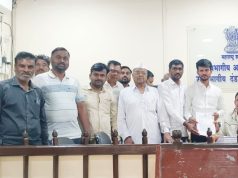 भारनियमना विरोधात शेकडो शेतकऱ्यांचा उपविभागीय अधिकारी कार्यालयावर धडक मोर्चा !